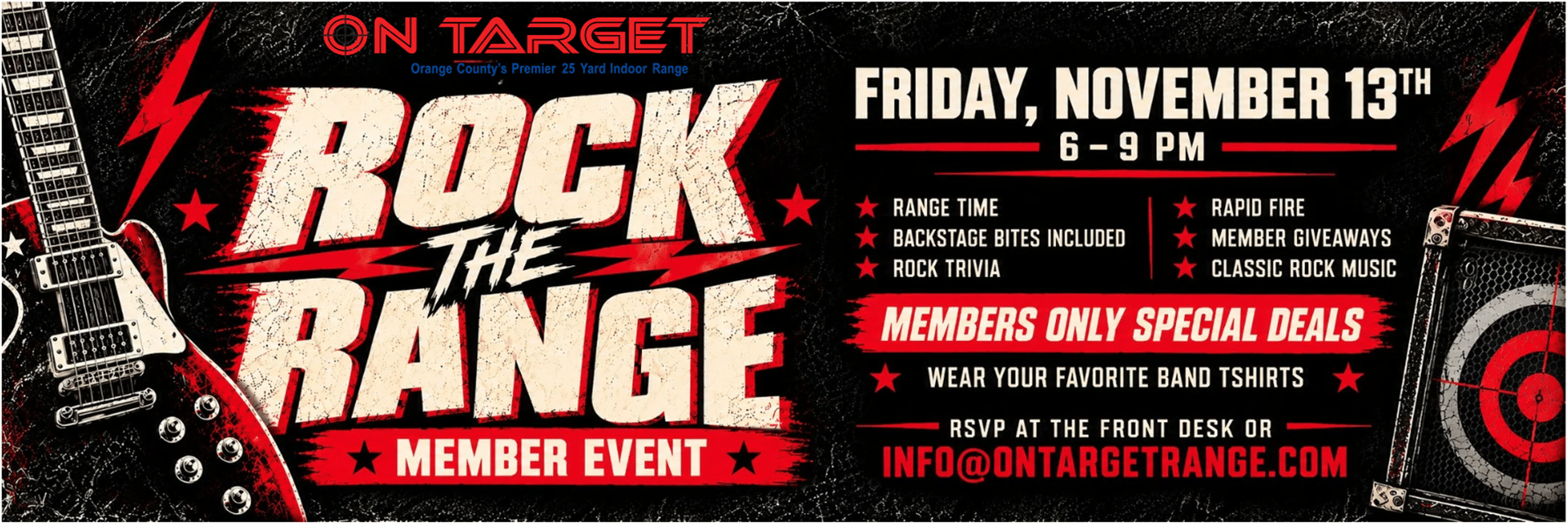 Rock the Range at On Target Range
